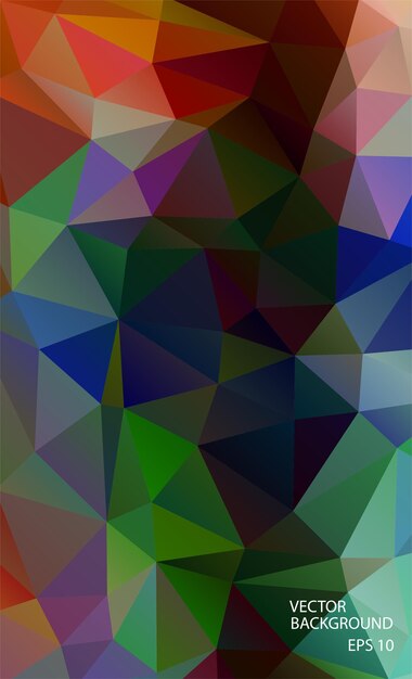 Abstrakt polygonal bakgrund