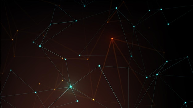 Abstrakt polygonal plads