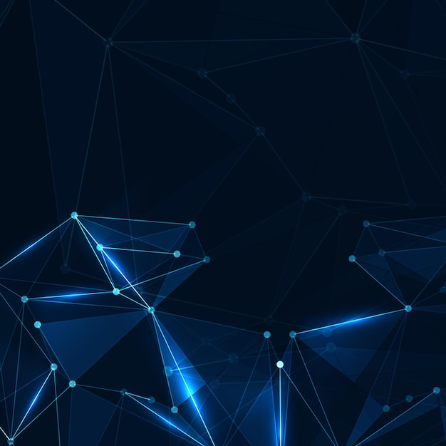 Abstrakt polygonal rymd