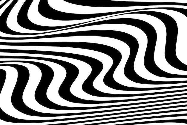 Abstrakt Psykedelisk Optisk Illusionsbaggrund