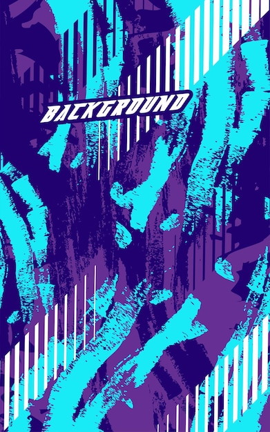 Abstrakt racerbaggrund med grunge-tekstur