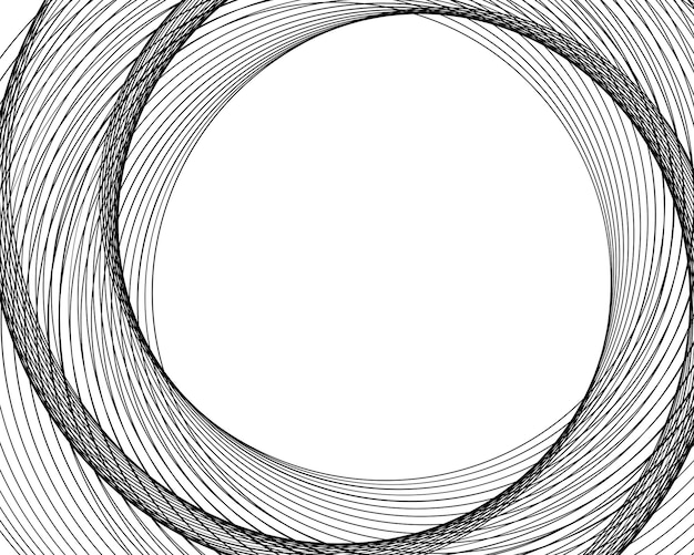 Abstrakt spiralformet regnbuedesignelement på hvid baggrund af snoede linjer. Vektorillustration eps 10. Gyldent snit, traditionelle proportioner, vektorikon, Fibonacci-spiral til elegante visitkort