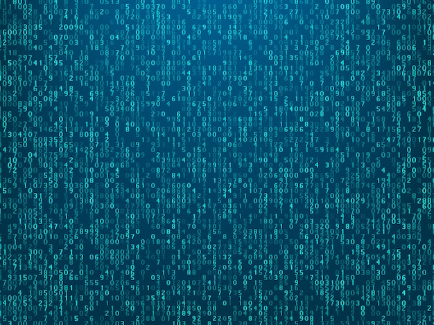 Abstrakt teknologi computerkode baggrund