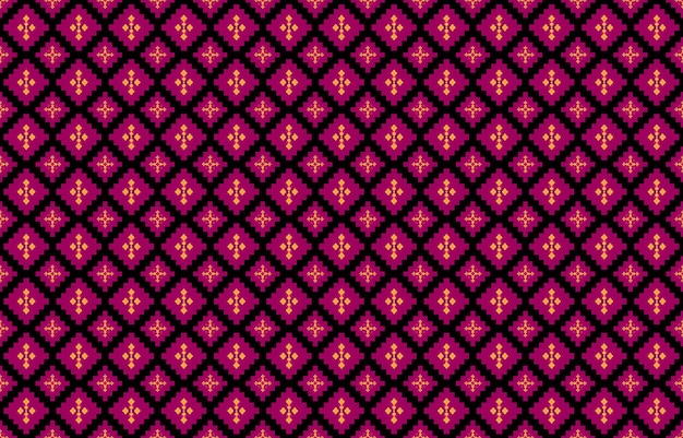 Abstrakta geometriska och stam mönster Används för att skriva eller mönstra på siden geometrisk Vektor