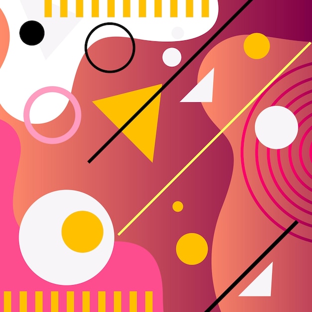 Abstrakte, kreative, geometriske og moderne baggrunde
