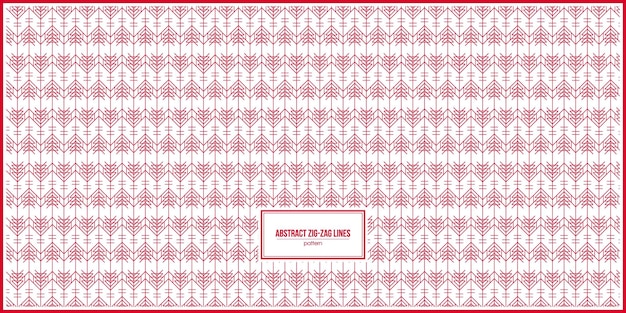 abtract thin zig-zag line pattern