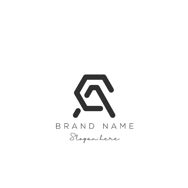 AC letter logo design AC logo with eps vector
