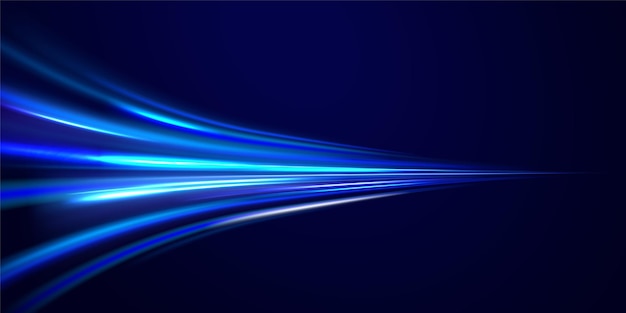 acceleration speed motion on night road magic moving fast speed police lines blurred car light