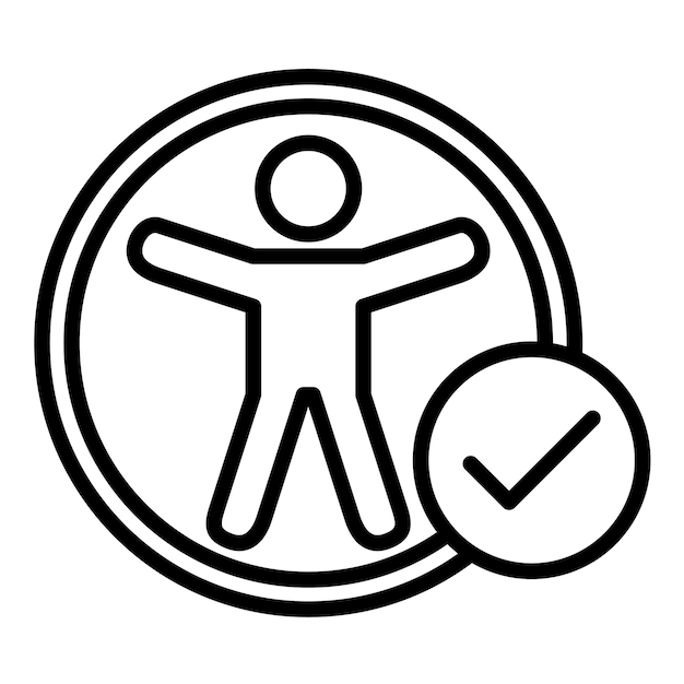 Accessibility Testing Vector Illustration Style