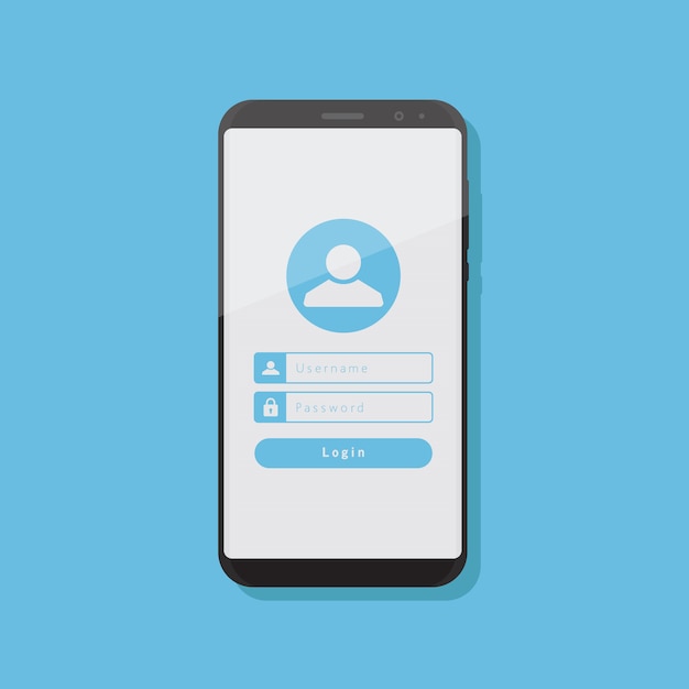 Account on smart phone