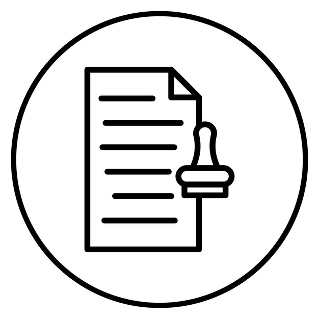 Accountability icon vector image Can be used for Action Plan