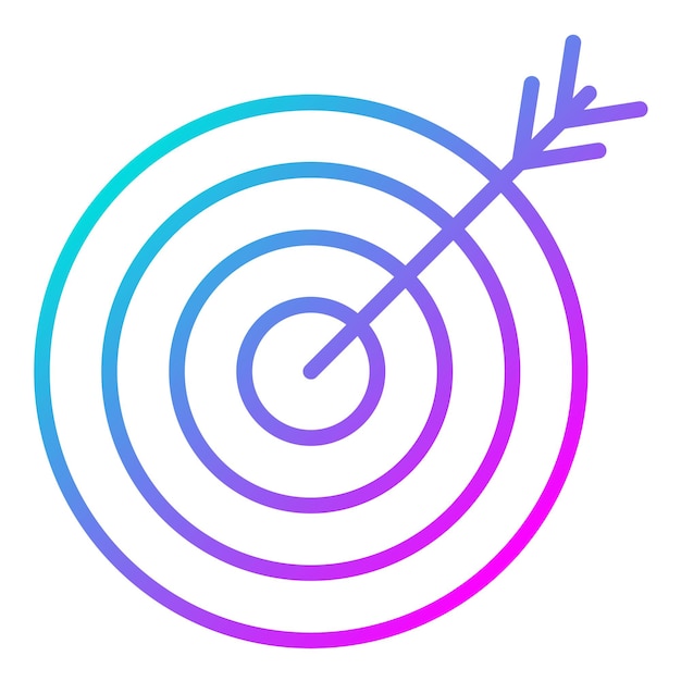 Accuracy vector icon Can be used for Core Values iconset