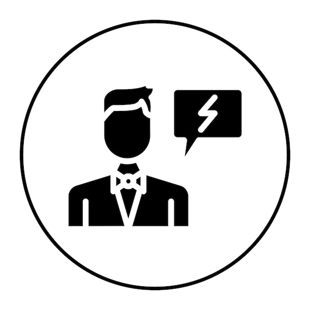 Activist Male icon vector image Can be used for Protesting and Civil Disobedience