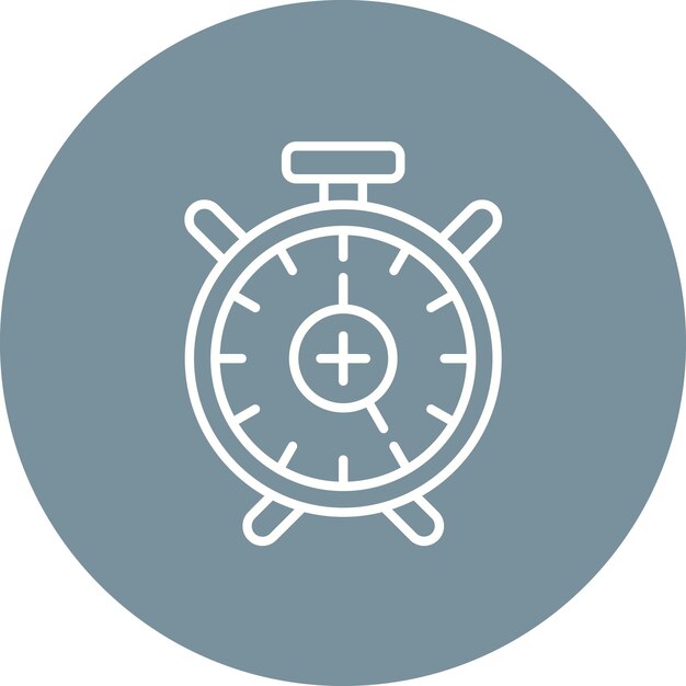 Add Alarm icon vector image Can be used for Time and Date