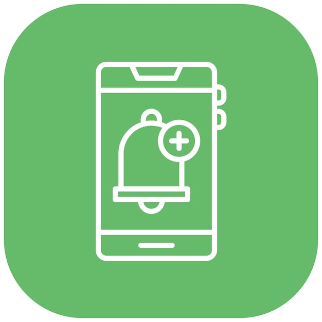 Add Alarm Vector Illustration Style