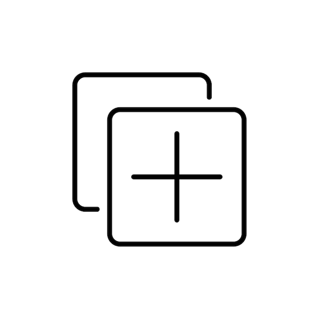 add apps icon perfect for mobile and software applications