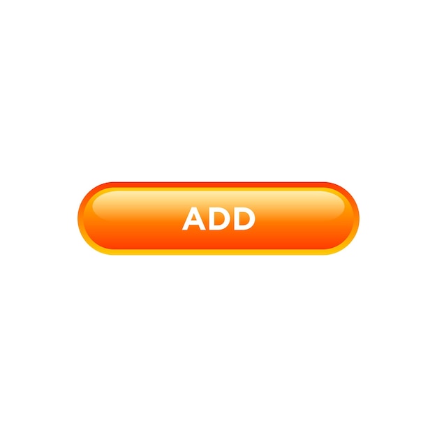 add button website vector template