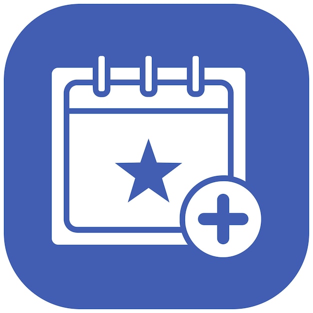 Add Event Vector Illustration Style