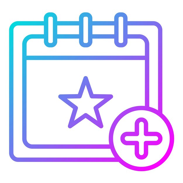 Add Event Vector Illustration Style