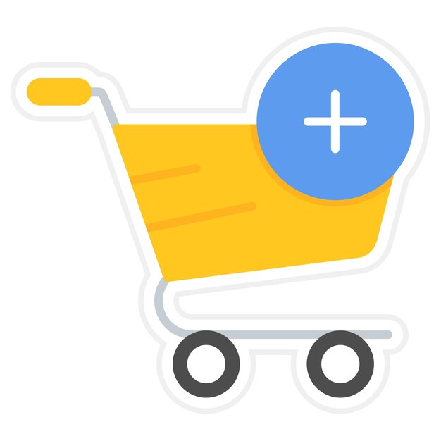 Add To Cart Line Illustration