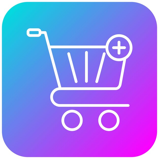 Add to Cart vector icon Can be used for Shopping and Ecommerce iconset