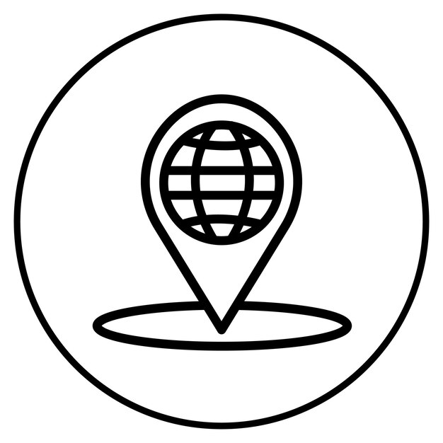 Address Vector Illustration