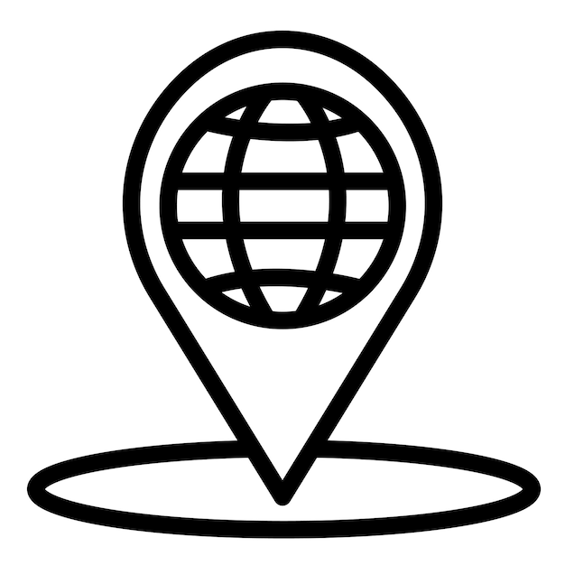 Address Vector Illustration