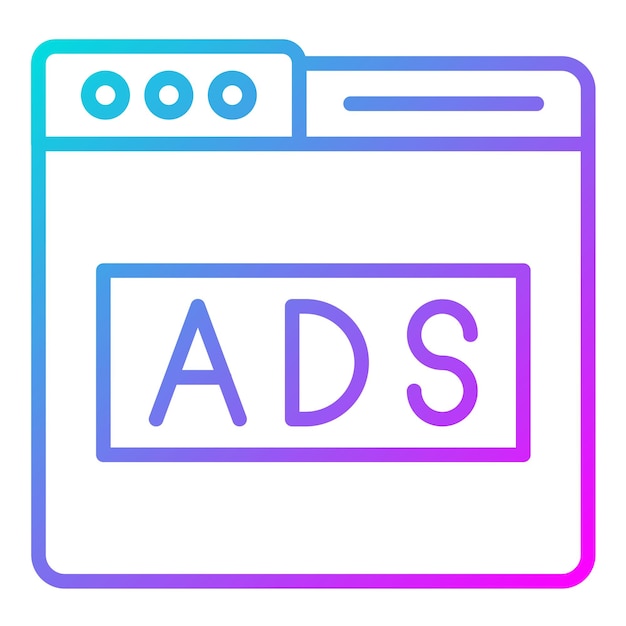 Advertise vector icon Can be used for Business and HR iconset
