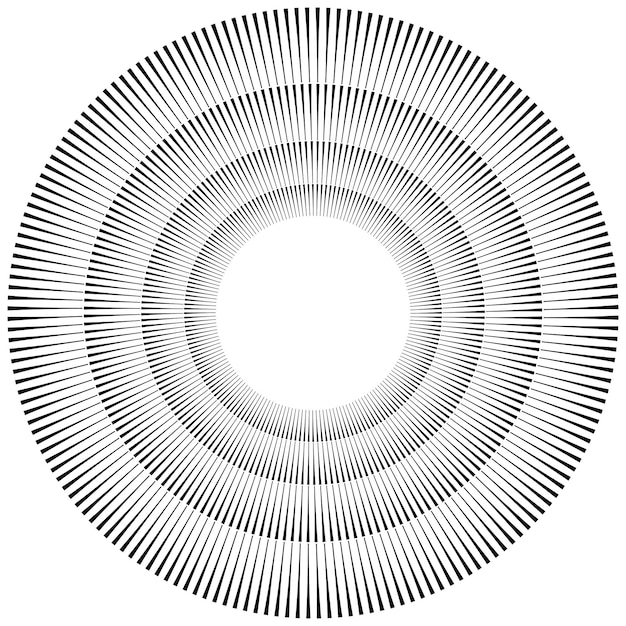 Advertisement flyer design elements White background with elegant graphic sun lines rays from the center Vector illustration EPS 10 for template brochure layout leaflet newsletters flyer banners