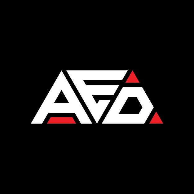 aed triangle letter logo design with triangle shape aed triangle logo design monogram aed triangle vector logo template with red color aed triangular logo simple elegant and luxurious logo aed