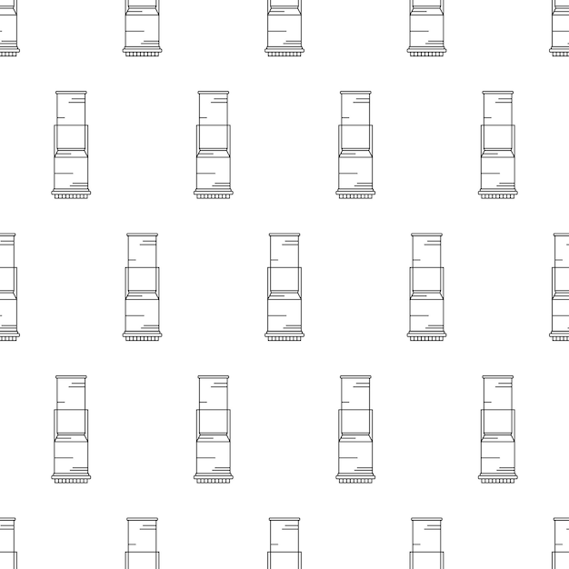 Aero Press Seamless pattern