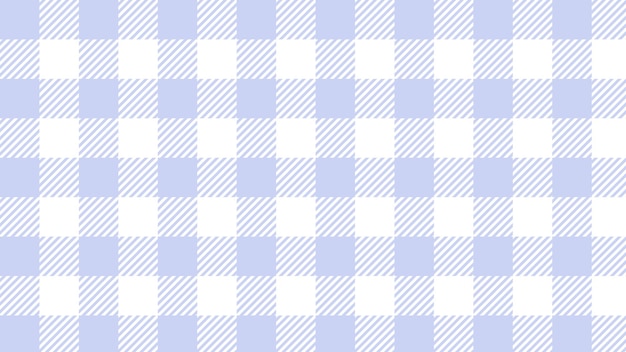 Aesthetic cute pastel blue gingham tartan checkers plaid checkerboard texture background illustration perfect for banner wallpaper backdrop postcard background