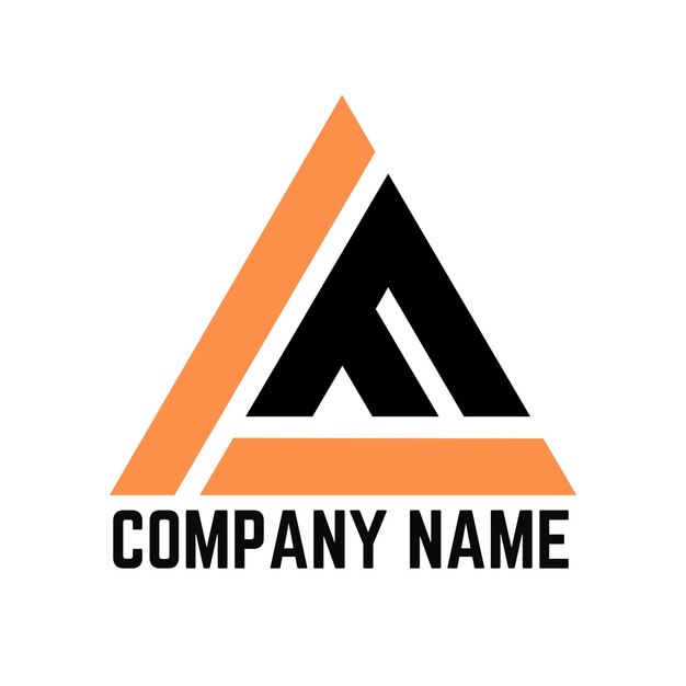 AFF FA A F Soyut Harfler Logo Monogram