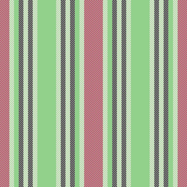 Aged textile pattern background harvest stripe vector fabric Folk seamless vertical texture lines in green and white colors