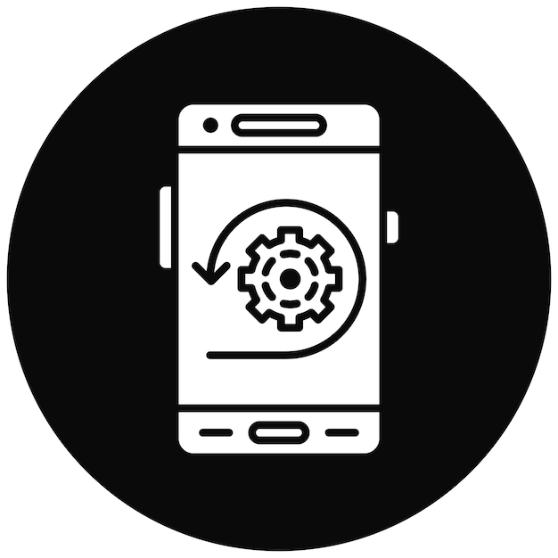 agile icon vector image can be used for mobile app development