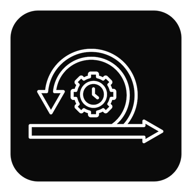 agile software development vector icon can be used for no code iconset