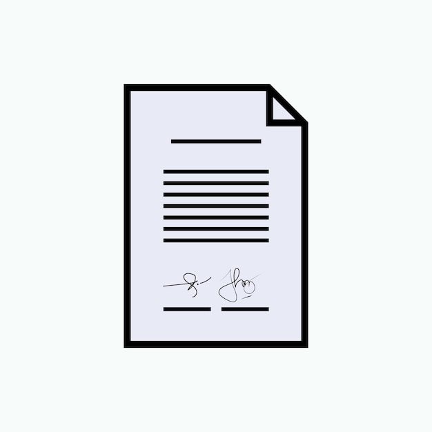 Agreement Icon Approval Symbol Vector