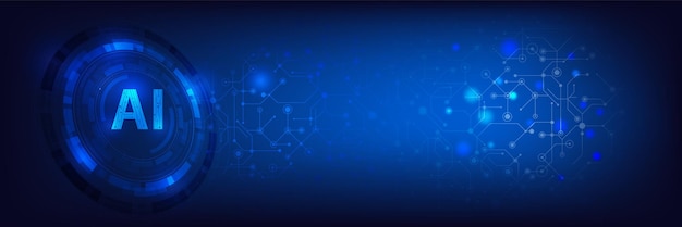 ai artificial intelligence abstract background