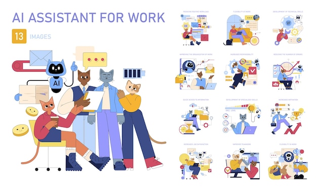 Ai assistant for work enhances productivity through smart tools this collection explores how ai