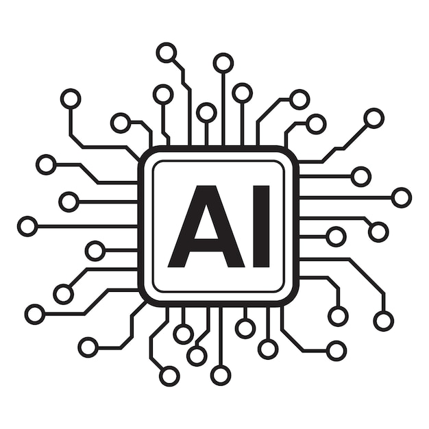 ai circuit icon