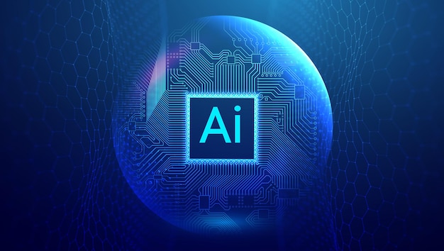 Ai semiconductor circuit board in sphere shield Cloud network abstract data analysis Database system with sphere shield