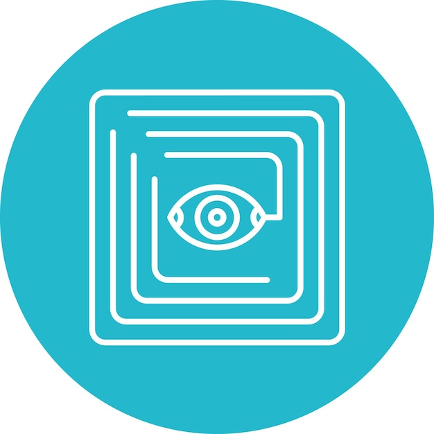 aidc icon vector image can be used for big data