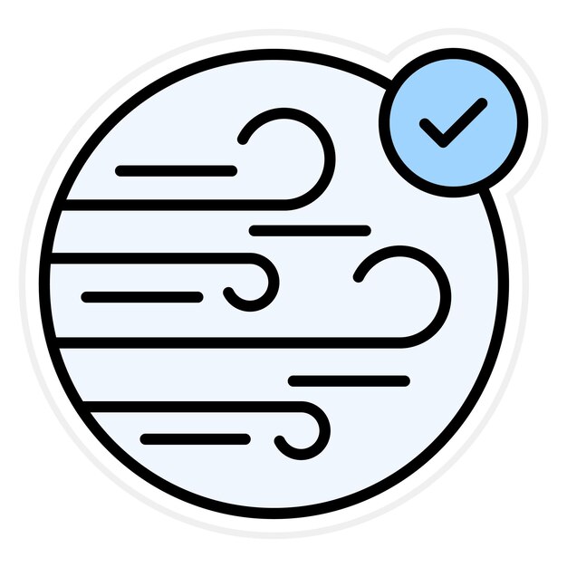 Air Quality icon vector image Can be used for Digital Nomad