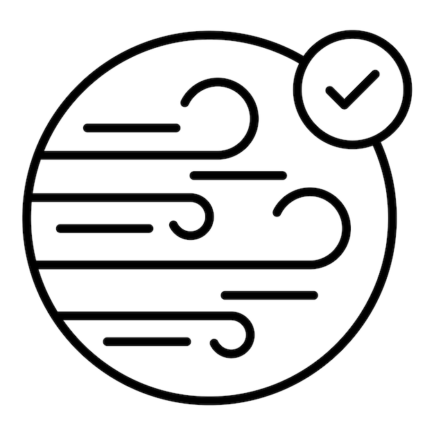 Air Quality Line Illustration