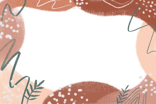 Akvarel Håndtegnet minimalistisk abstrakt baggrund med farvepastel