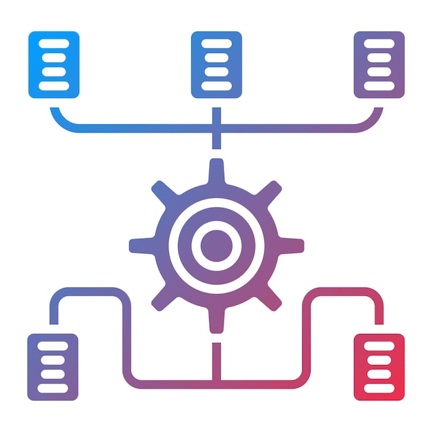 Algorithm icon vector image Can be used for Computer Programming