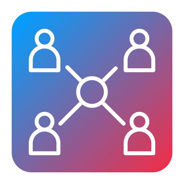 alliances icon vector image can be used for data science