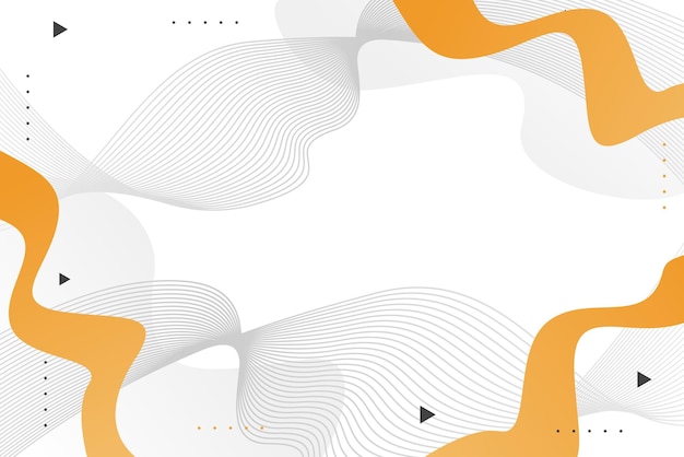 An abstract white background with wavy line decoration