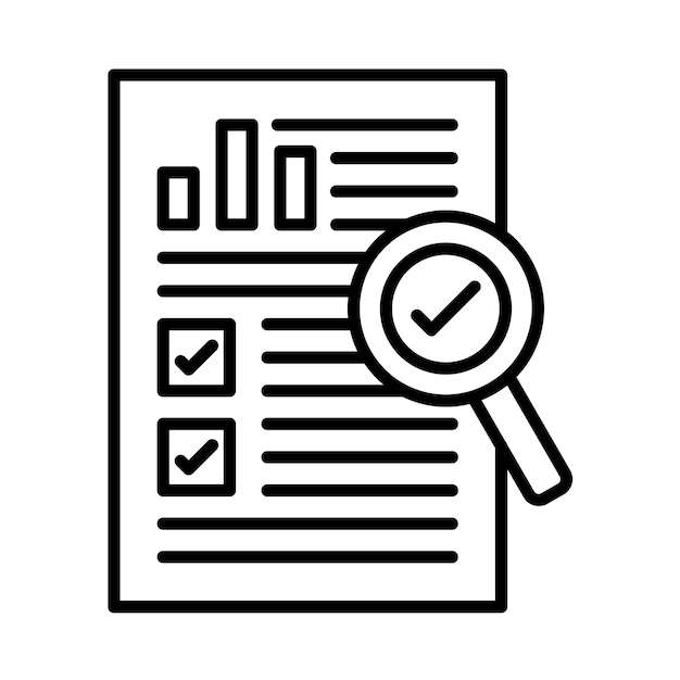 Analysis and Evaluation Line Illustration