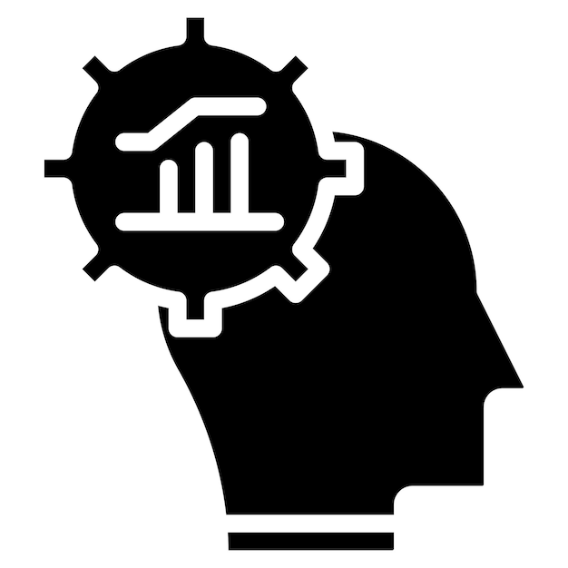 Analytical Thinking icon vector image Can be used for Market Research